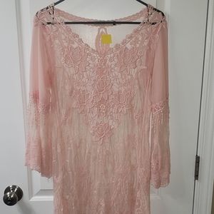 M/L Oragami Lace Dress